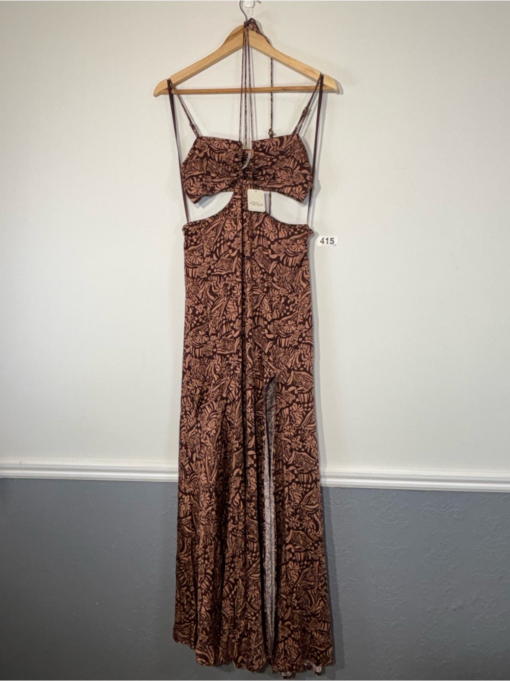 NWT Free People Jessa Maxi Dress Size S - Picture 5 of 9